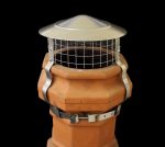 SHL 10 1/2 inch anti bird / anti rain chimney cowl