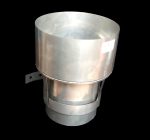 Spinner Adapter 3" Stainless Steel