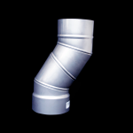 Adjustable Stainless Steel Bend 6" / 150mm