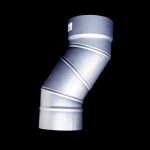 Adjustable Stainless Steel Bend 5" / 125mm