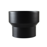 6" - 5" Reducer Matt Black Vitreous Enamel Stove Flue Pipe