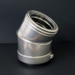 30° Bend 6" Twin Wall Flue from SHL