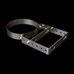 180mm Adjustable Wall Bracket 6" Twin Wall Flue from SHL
