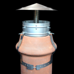 Chimney Control 8" Stainless Steel