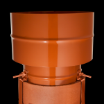 Static Anti Downdraught Chimney Cowl 8" Terracotta