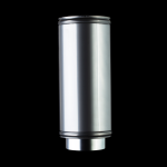 450mm Straight 5" Twin Wall Flue from SHL