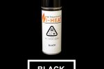 High temperature Matt Black Spray Paint from SHL