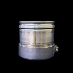 100mm Straight 3″ Twin Wall Flue (Pellet)