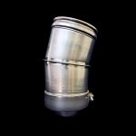 15° Bend 3" Twin Wall Flue (Pellet)