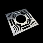 Fire Stop Plate 3" Twin Wall Flue (Pellet)