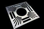 Fire Stop Plate 3" Twin Wall Flue (Pellet)