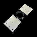 Roof Support 3" Twin Wall Flue (Pellet)