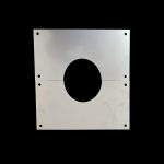 Rosette 45° Stainless Steel 3" Twin Wall Flue (Pellet)