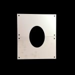 Rosette 15°-30° Stainless Steel 3" Twin Wall Flue (Pellet)