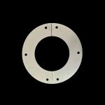 Rosette 90° Stainless Steel 3" Twin Wall Flue (Pellet)